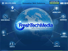 Tablet Screenshot of freshtechmedia.com